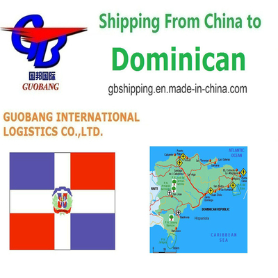 Meilleurs services de transport maritime de l'air à la mer de la République dominicaine LCL FCL Courrier au sein du service Tianjin