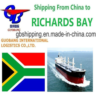 Services maritimes Richards Bay au départ quotidien de Shenzhen/HK//Shanghai/Tianjin