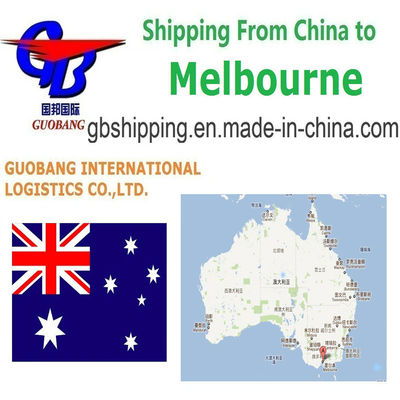 Transport routier depuis les fournisseurs vers le port/entrepôt, services d'expédition FCL et LCL pour les expéditions de vers Melbourne