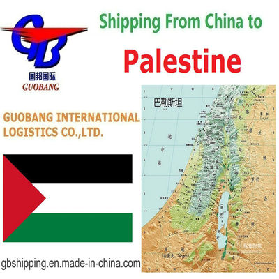Total de l'offre 1000teu/mois Meilleur service de transport maritime de Palestine à Palestine Cargo Type de fret général