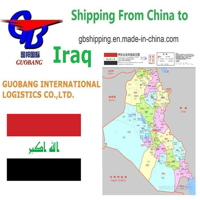 Services de transport maritime de premier ordre en provenance d'Irak avec un délai de transit de 1 à 15 jours