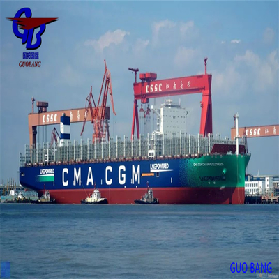 CMA Services maritimes de Lyon à Lyon Temps de transit 1 à 15 jours Service d'arrêt unique Réservation-pick-up-dédouanement-à bord