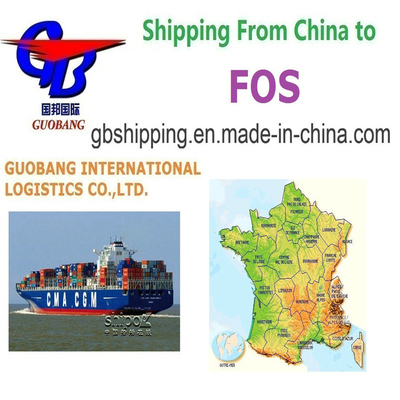 Services d'expédition CMA vers Fos, France, avec services additionnels Co/Fa/Fe/FF