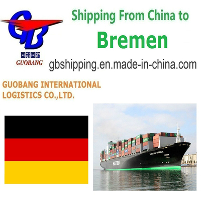 Transport par camion depuis les fournisseurs jusqu'au port/entrepôt Type d'expédition FCL et LCL Meilleurs services d'expédition De à Brême Allemagne