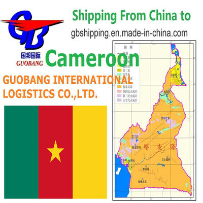 Transport de marchandises des fournisseurs au port/entrepôt. Expédition vers le Cameroun par voie aérienne ou maritime (APL).