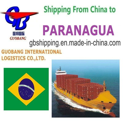 Type d'expédition FCL et LCL Services de transport maritime de Paranagua à Paranagua 500teu/mois