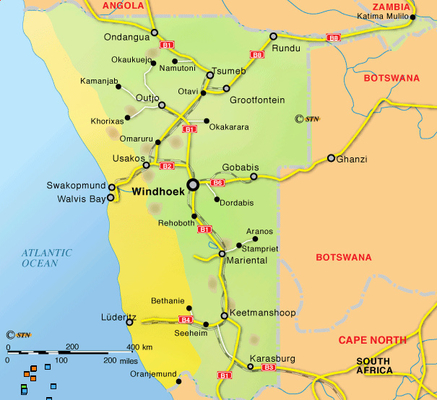 Expédition sécurisée de à la Namibie par voie maritime pour fret général, abordable et pratique
