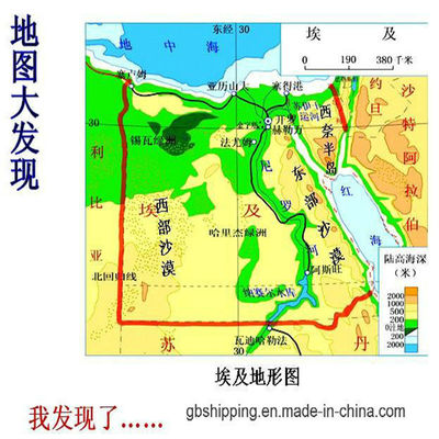 Expédition rapide et abordable de à Égypte Air Freight Mer LCL FCL CIQ pour un dédouanement en douceur