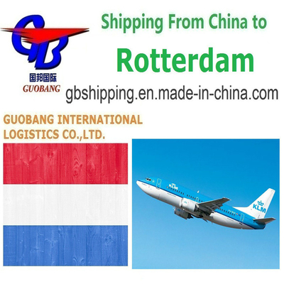 Services d'expédition aérienne Guobang Airfreight vers Rotterdam avec courtage en douane et dédouanement rapides