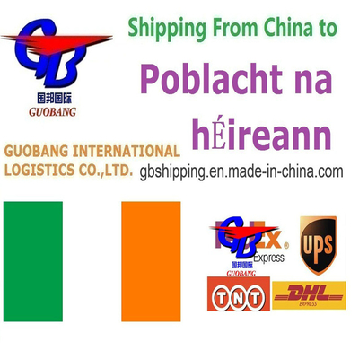 Services de messagerie confortables et rapides de l'Irlande à l'Irlande par le service aérien international