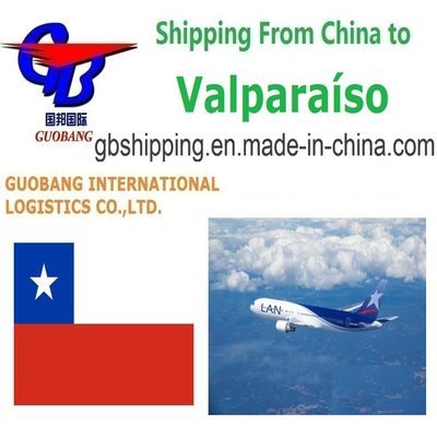 Services d'expédition aérienne à destination de Valparaiso avec compatibilité CZ garantie