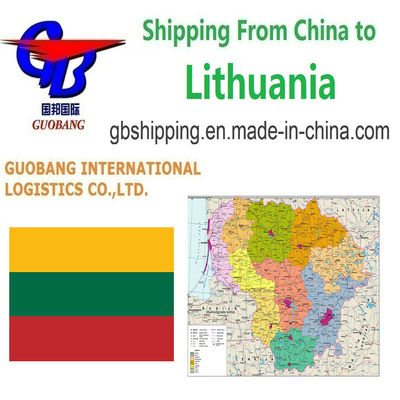Service de transport aérien de marchandises par mer LCL FCL Courier Guobang International Logistics Co. à destination de la Lituanie avec rapidité et expédition