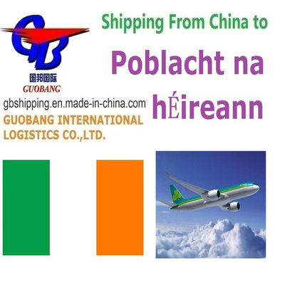 Guobang Airfreight Services de fret aérien de l'Irlande vers l'Irlande Assurance complémentaire pour la protection