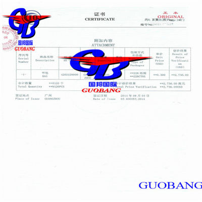 CIQ approuvé expédition DHL/FedEx/UPS/Aramex/TNT/Mateen vers le port de destination mondial avec service rapide