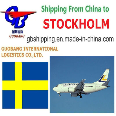 Services de transport aérien à destination de Stockholm Suède Guobang Airfreight and International Aviation Service