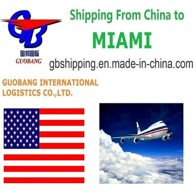 Services d'expédition aérienne De à Miami Courtage en douane et service complet Réservation-Enlèvement-Dédouanement-À bord