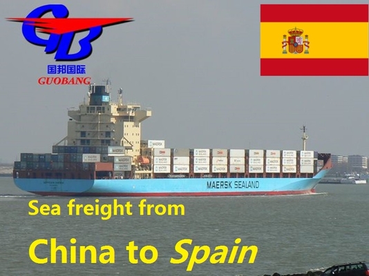 Chine vers Espagne SGS Fret Maritime et Aérien International