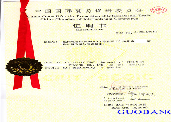 Service de certification des documents CCPIT pour le transport maritime mondial
