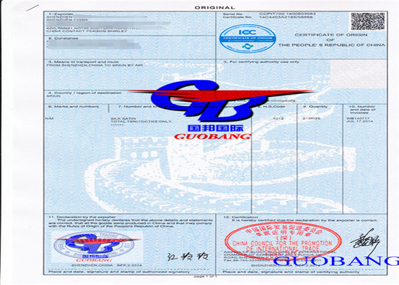 Le service de certification des documents CIQ Fumigation Sosa