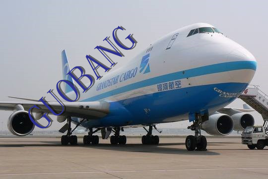 Fret aérien international de Chine vers le Pakistan