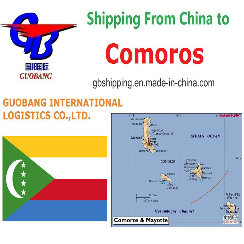 Les meilleurs services de transport maritime des Comores aux Comores fonctionnent bien avec Msk et dédouanement