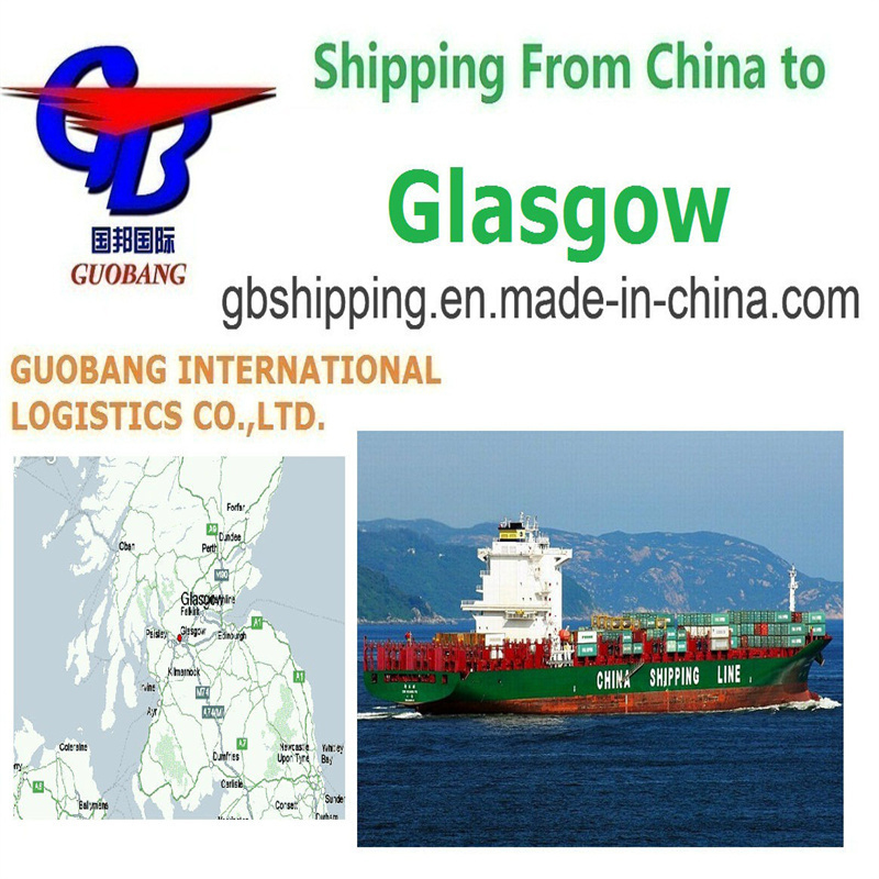 Service pratique d'un guichet unique pour les expéditions de Glasgow au Royaume-Uni Réservation-reprise-dédouanement-à bord