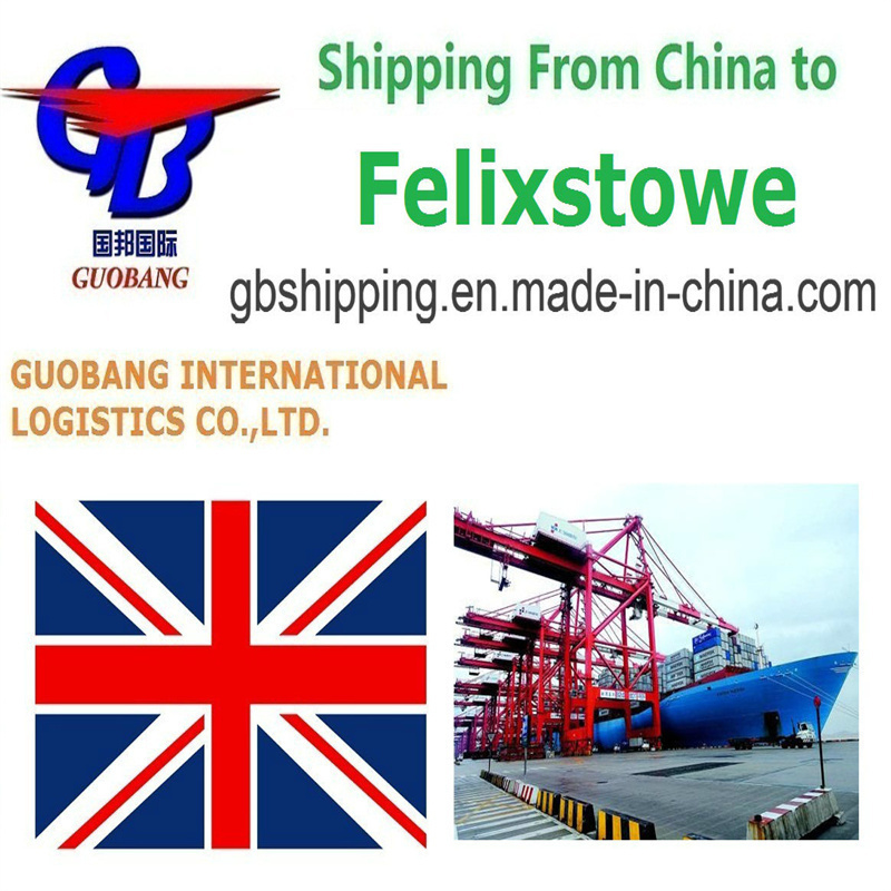 Dédouanement Fret maritime vers Felixstowe au Royaume-Uni au départ de /Shenzhen/Shanghai exploité par Guobang Shipping