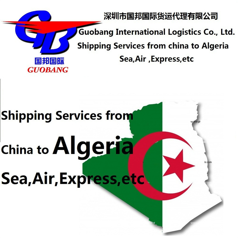 Transport aérien pratique vers l'Algérie : réservation, prise en charge, dédouanement et embarquement en un seul service pour 40HQ