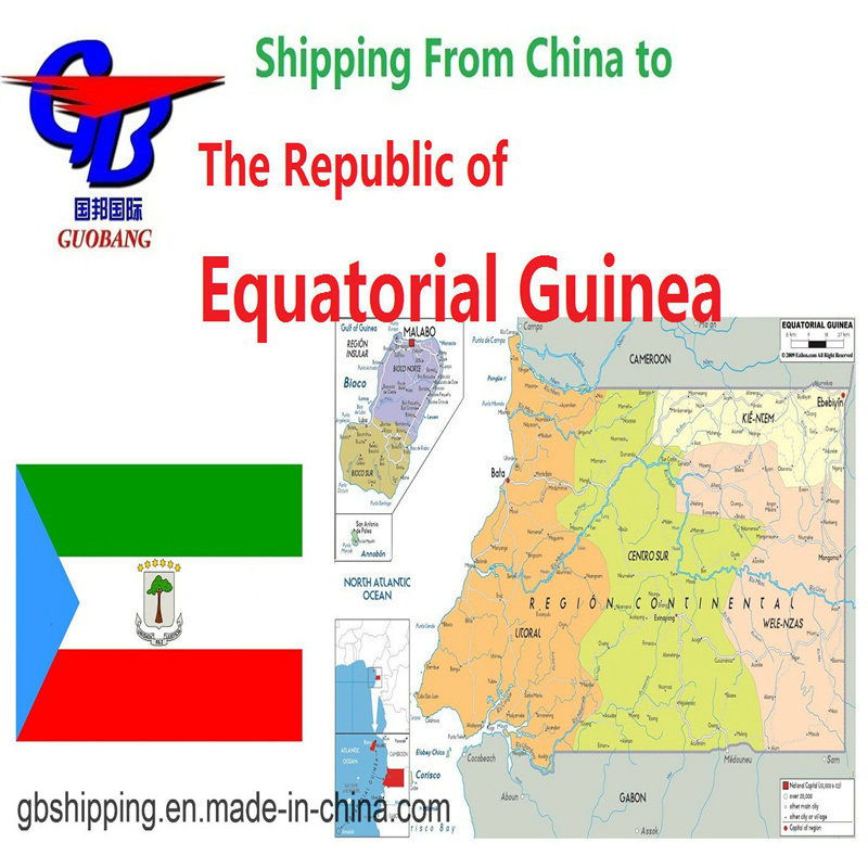 Réservation de service unique - Enlèvement - Dédouanement - Expédition à bord de et vers la République de Guinée équatoriale par voie maritime