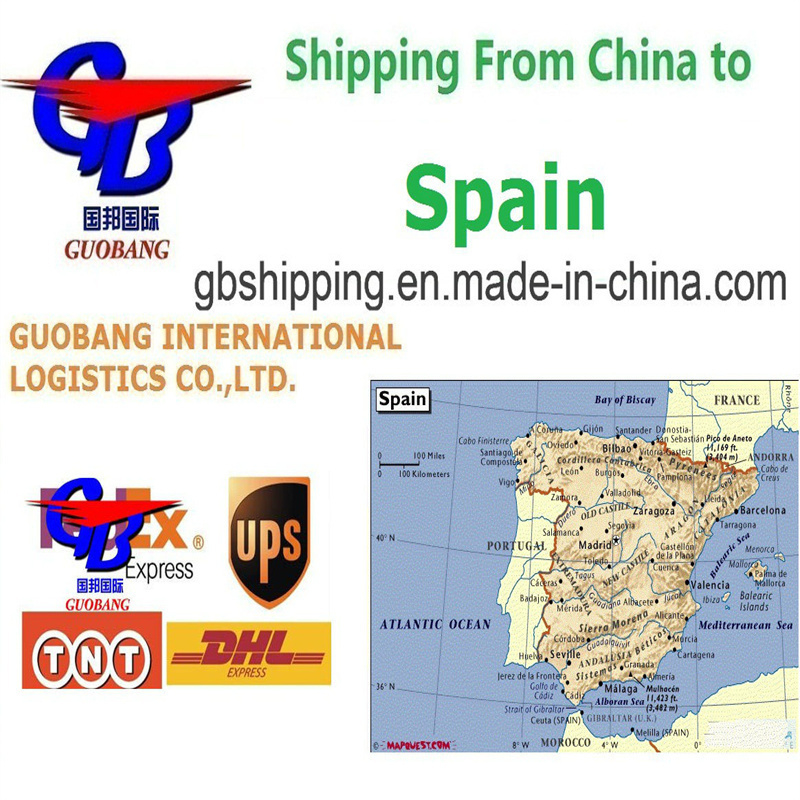 Services de messagerie confortables et professionnels de l'Espagne à l'Espagne Service à guichet unique Réservation de la collecte de la douane à bord