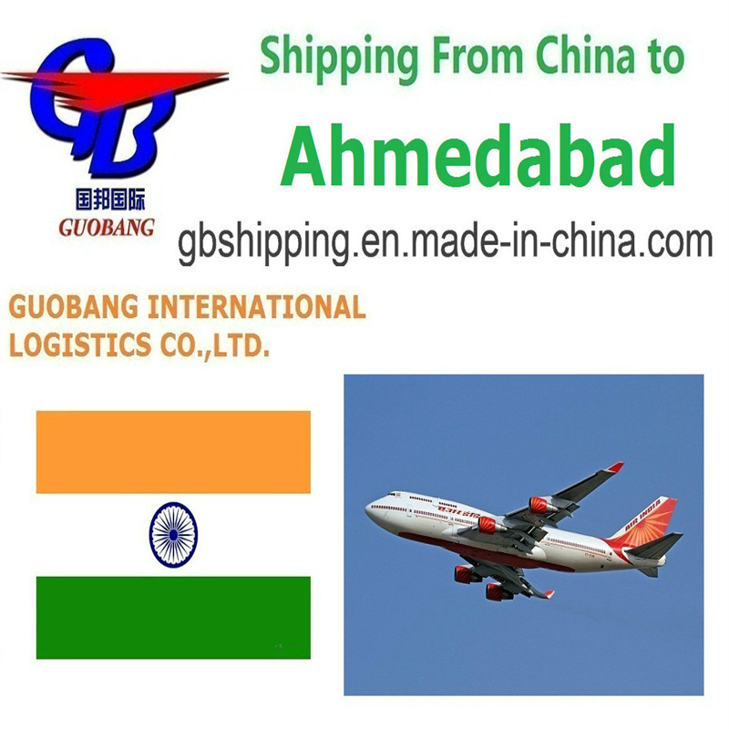 Services d'expédition aérienne de Shanghai à Ahmedabad, en Inde, par Guobang International Logistics Co. Votre partenaire pour la réussite